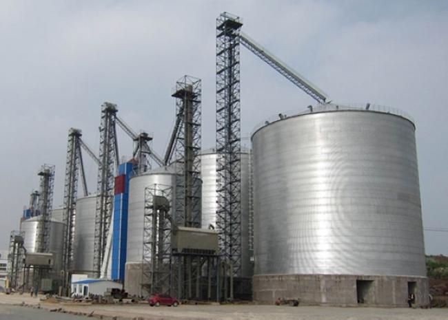 武邑大型钢板库构造参数及水泥储存质量