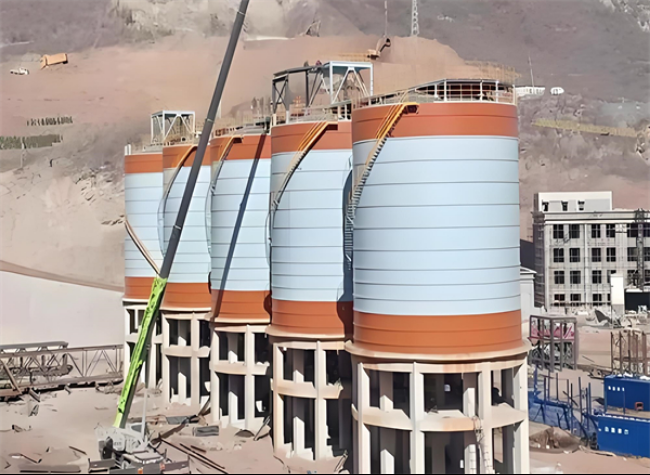 武邑高架钢板仓